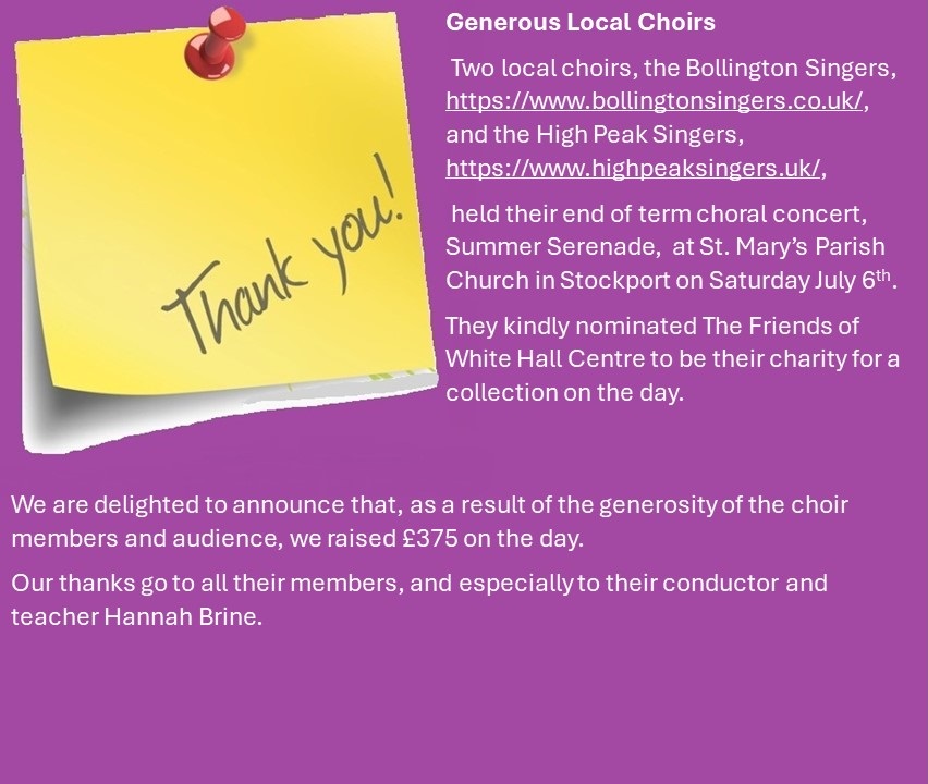 2024 Choirs - Thank You